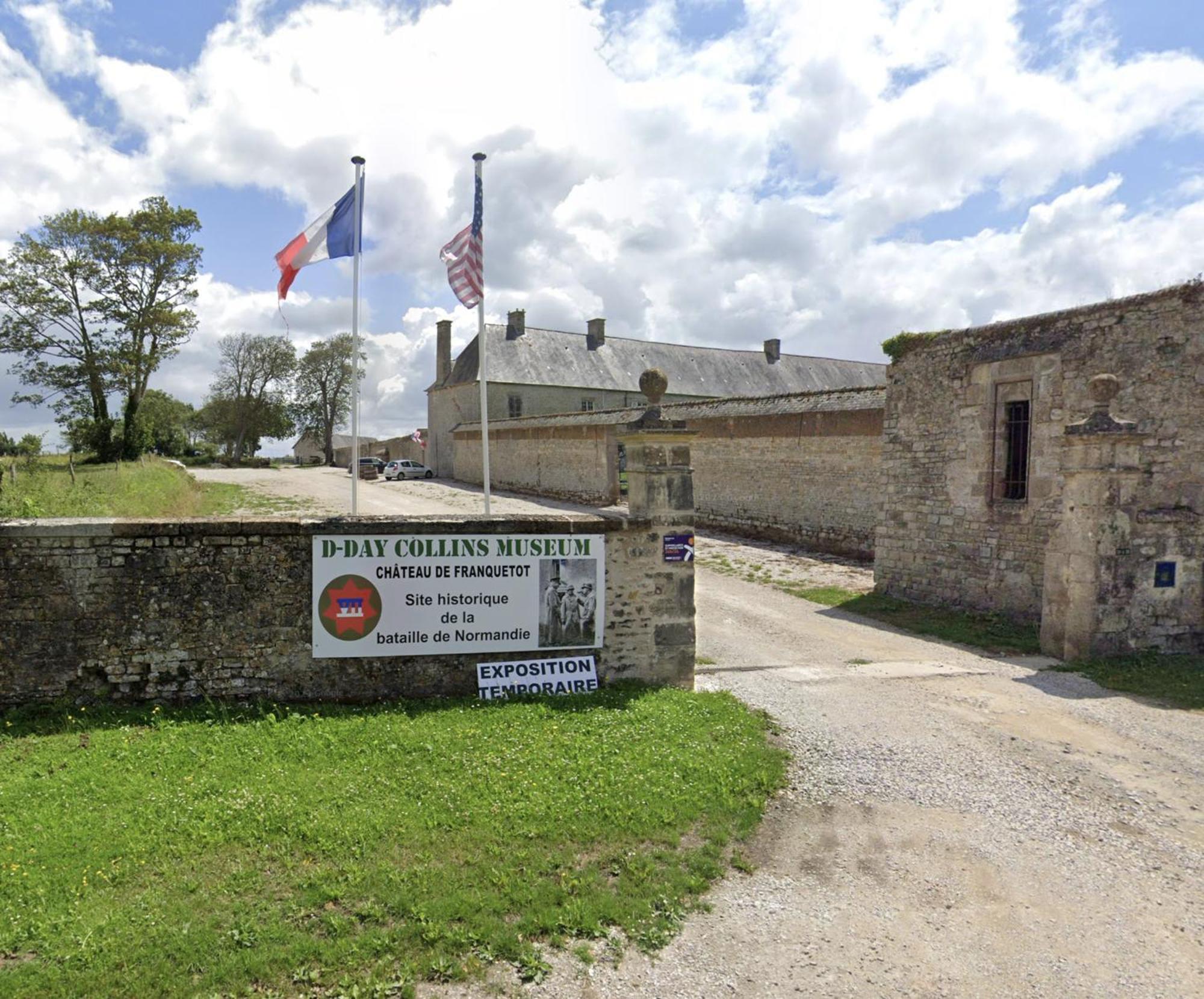 Chateau De Franquetot & D Day Collins Museum Sainte-Mère-Église المظهر الخارجي الصورة
